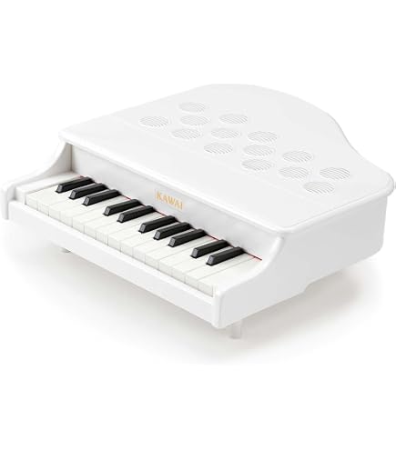 Amazon.co.jp: KAWAI ミニピアノ P-25 (ピンキッシュホワイト) : おもちゃ